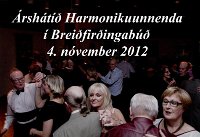 Árshátíð Harmonikuu.24 nóv  2012