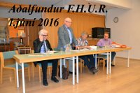 Aðalfundur F.H.U.R 2016