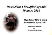 Ball í Breiðfirðingabúð 19,mars 2016