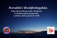 Þorrablót 1. febrúar 2020