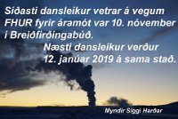 Dansleikur 10.nóvember 2018