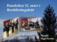 Dansleikur 12. mars 2022