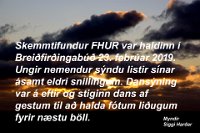 Skemmtifundur 23 febr.2019