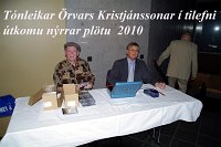 Tónleikar  Örvars Kristj 14 sept 2010